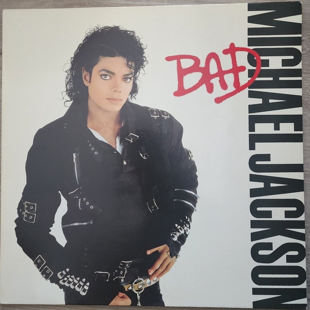 1987 MICHAEL JACKSON "BAD" VINYL ALBUM